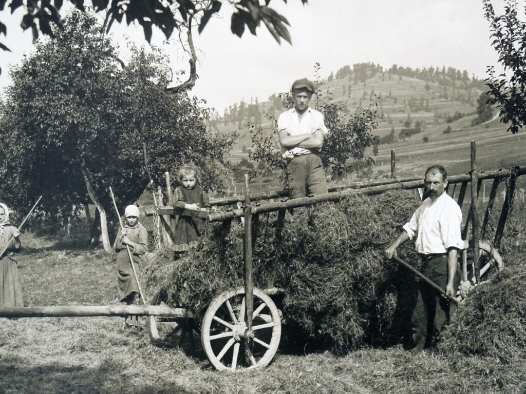 Historický poklidný český venkov